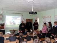 Встречи священников с учениками школ Медвенского района
