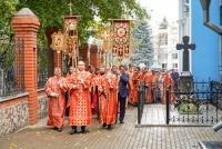 Престольный праздник в Успенско-Никитском храме Курска