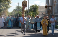 В праздник Успения Пресвятой Богородицы митрополит Курский и Рыльский Герман посетил Рыльское благочиние