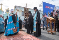 Митрополит Герман принял участие в торжественной церемонии открытия ХVIII Курской Коренской ярмарки