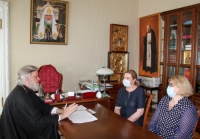 Митрополит Герман встретился с председателем комитета здравоохранения Курской области