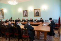 Состоялось заседание членов Епархиального совета и благочинных церковных округов 