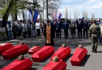 В Курской области перезахоронили останки 64 воинов, погибших в годы Великой Отечественной войны