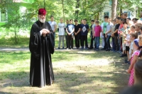  Митрополит Курский и Рыльский Герман посетил детский православный оздоровительный лагерь «Исток»