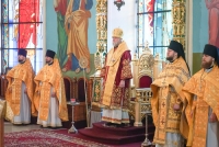 Архиерейское служение в день Собора новомучеников и исповедников Церкви Русской