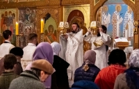 Праздник Крещения Господня в Свято-Троицком женском монастыре 