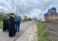  Митрополит Герман посетил Покровский храм села Любицкое