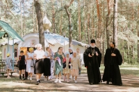 Митрополит Герман посетил детский православный лагерь «Исток»