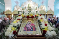В день празднования Владимирской иконы Божией Матери митрополит Герман посетил Щигровскую епархию