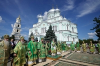 В день памяти преподобного Серафима Саровского митрополит Герман сослужил Предстоятелю Русской Церкви за Литургией 