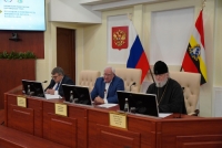 В рамках регионального этапа Рождественских чтений в Курской областной Думе состоялась Парламентская встреча