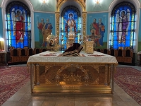 В Знаменском монастыре Курска почтили память священномученика Никодима 