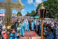 Митрополит Герман принял участие в торжественной церемонии открытия ХIХ Курской Коренской ярмарки