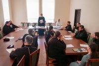 В Курской епархии прошел обучающий семинар для священников, ответственных за духовною работу по реабилитации алко- и наркозавимых их родственников