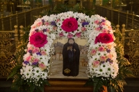 Икона преподобного Гавриила (Ургебадзе) в Курске