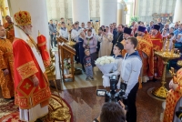 В день памяти великомученика Георгия Победоносца праздничные торжества в Георгиевском храме 