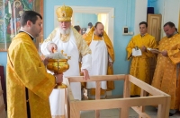 Митрополит Герман освятил Георгиевский храм в с. Уколово Золотухинского района