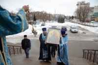 Чтимый образ Божией Матери «Троеручица» в храмах города Курска