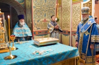 Престольный праздник в Введенском храме города Курска 