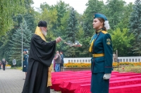 Митрополит Герман принял участие в церемонии перезахоронения останков воинов и мирных жителей